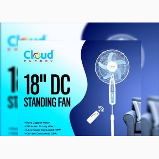 Brand New 10watts DC Solar Standing Fan - Fans