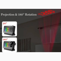 2022 NEW LED Digital Projection Alarm Clock Table Electronic