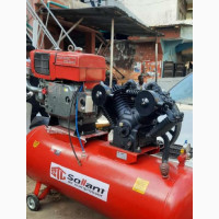 Air Compressor 500l 2cylinder Diesel Engine