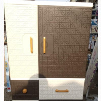 Brown/White Wardrobe