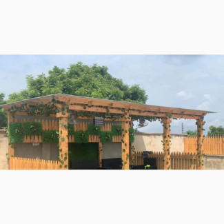 A Stylish Outdoor Pergola