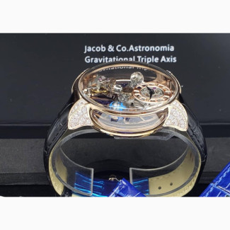 Luxury Jacob Co Wristwatch With Stone