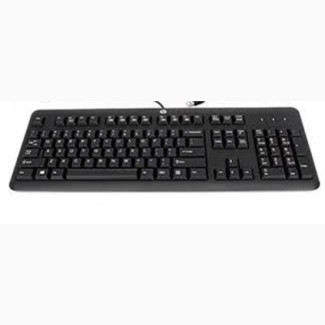 HP Wired Keyboard, Black