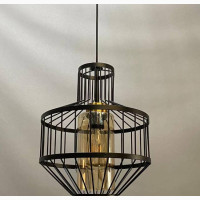 Large Single Glass Droplight
