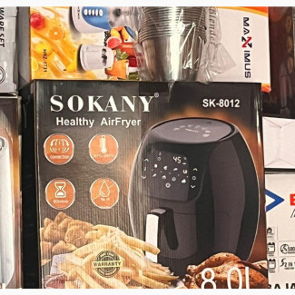 Sokany 8L Air Fryer - Brand New