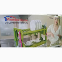 WONDER HOME 2-Layer Dish Rack
