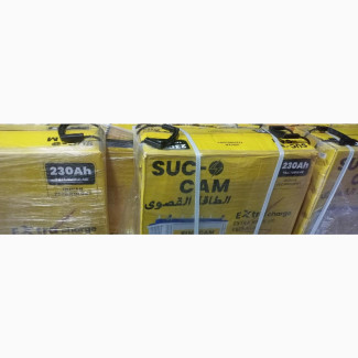 12V 230ah Sucam Extra Life Extra Backup Tubular Battery