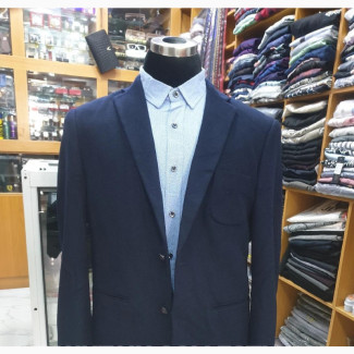 Navy Blue Wool Blazers - Top Quality Men#039;s Blazers