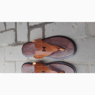 Hand Made Hermes Slipers