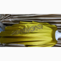 Beautiful Mustard Embroidered Boubou