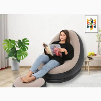 Intex Inflatable Chair Foot Rest - Ultra Lounge with Pump
