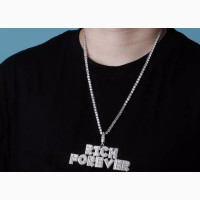 Customized ICED Necklace With Tennis Chain