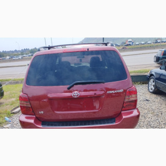 Toyota Highlander V6 2005 Red