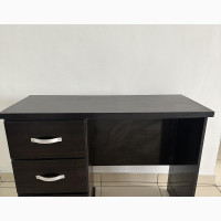 Home Interiors Dresser/Study Table - Brown Wood Rectangular