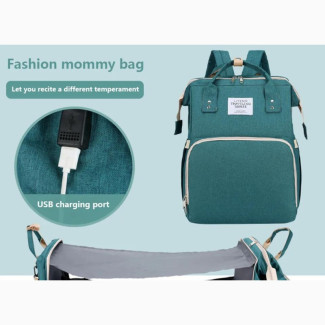 Multifunctional Baby Bed Bag / Nursing Mom Baby Bag
