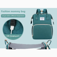 Multifunctional Baby Bed Bag / Nursing Mom Baby Bag