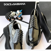 Quality Dolce Gabbana D G Leather Luxury Shoe