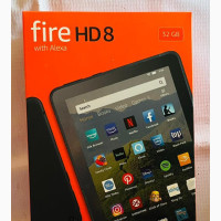 Fire HD 8 (2020) 32GB Black Tablet - Brand New