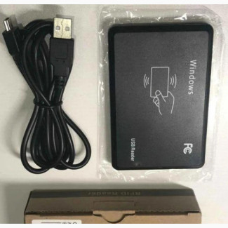 125khz (ID) 13.56mhz (IC) or RFID MIFARE Card USB Reader