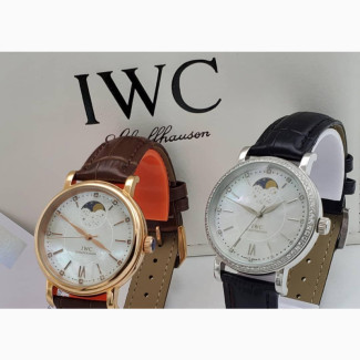 Iwc Schaffhausen Ladies Leather Wristwatch - Brand New