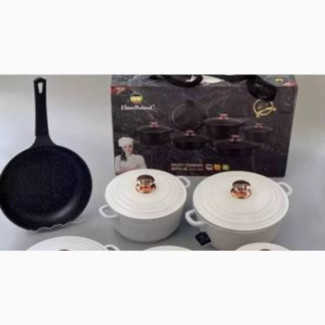 11 PCS Cast Cookware Set