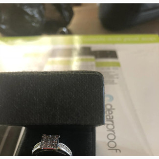 18ct White Gold And 1ct Diamond Engagement Ring