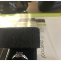 18ct White Gold And 1ct Diamond Engagement Ring