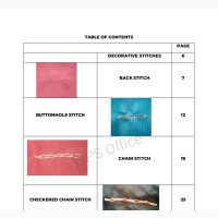 Hand-Sewn Decorative Stitches