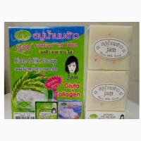 Jam 12 In 1 Rice Milk Soap With Gluta And Collagen Pack