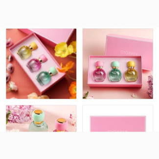 3in1 Dignife Female Perfume Set (35ml Bottle)