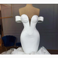 Stunning Wedding Gown with Accessories