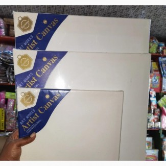 Artist Painting Canvas ( Plain White in Different Sizes )