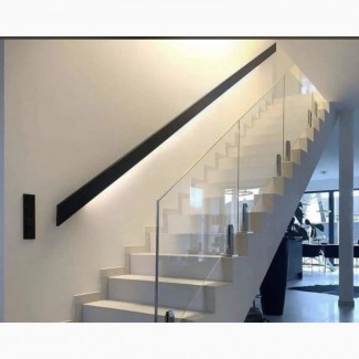 Stylish Black Staircase Railing