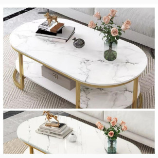 Luxurious Faux Marble Center Table - Big Size