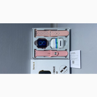 Series 8 Smartwatch With Earpod and Two Bands