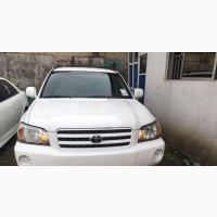 Toyota Highlander V6 AWD 2003 White