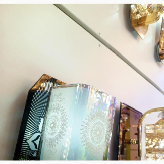 Glass Wall Light / Wall Bracket