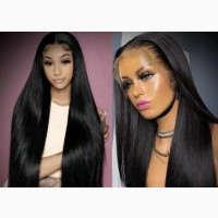 Long Straight Human Hair With Full Frontal - Delivery Available