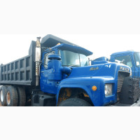 Double Gear Lever R Model Mack Ten Tyres Dump Truck DM Axle