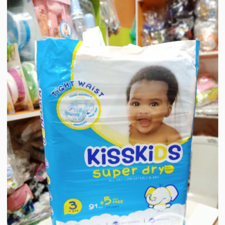 Kisskids Size 3 Jumbo Pack - 96 Pieces