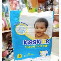Kisskids Size 3 Jumbo Pack - 96 Pieces