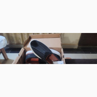 Black Leathered Timberland Loafers - Brand New