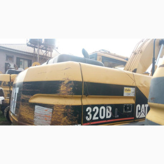 Foreign Used 320BL CAT Yellow Colored Excavator