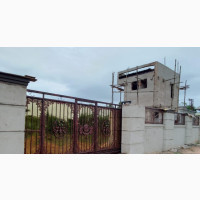 Wrought Iron Gold-Plated Gate