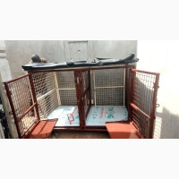 Twin Collapsible Dog Cage
