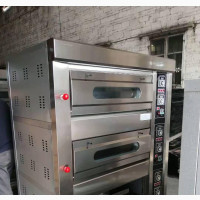 6 Trays Gas Deck Oven. Quarter Bag Oven