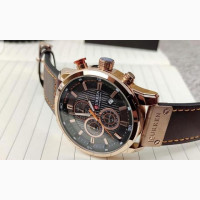 CURREN Leather Chronograph