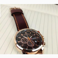 CURREN Leather Chronograph