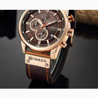 CURREN Leather Chronograph