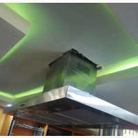 Italian Island Range Hood - 90cm